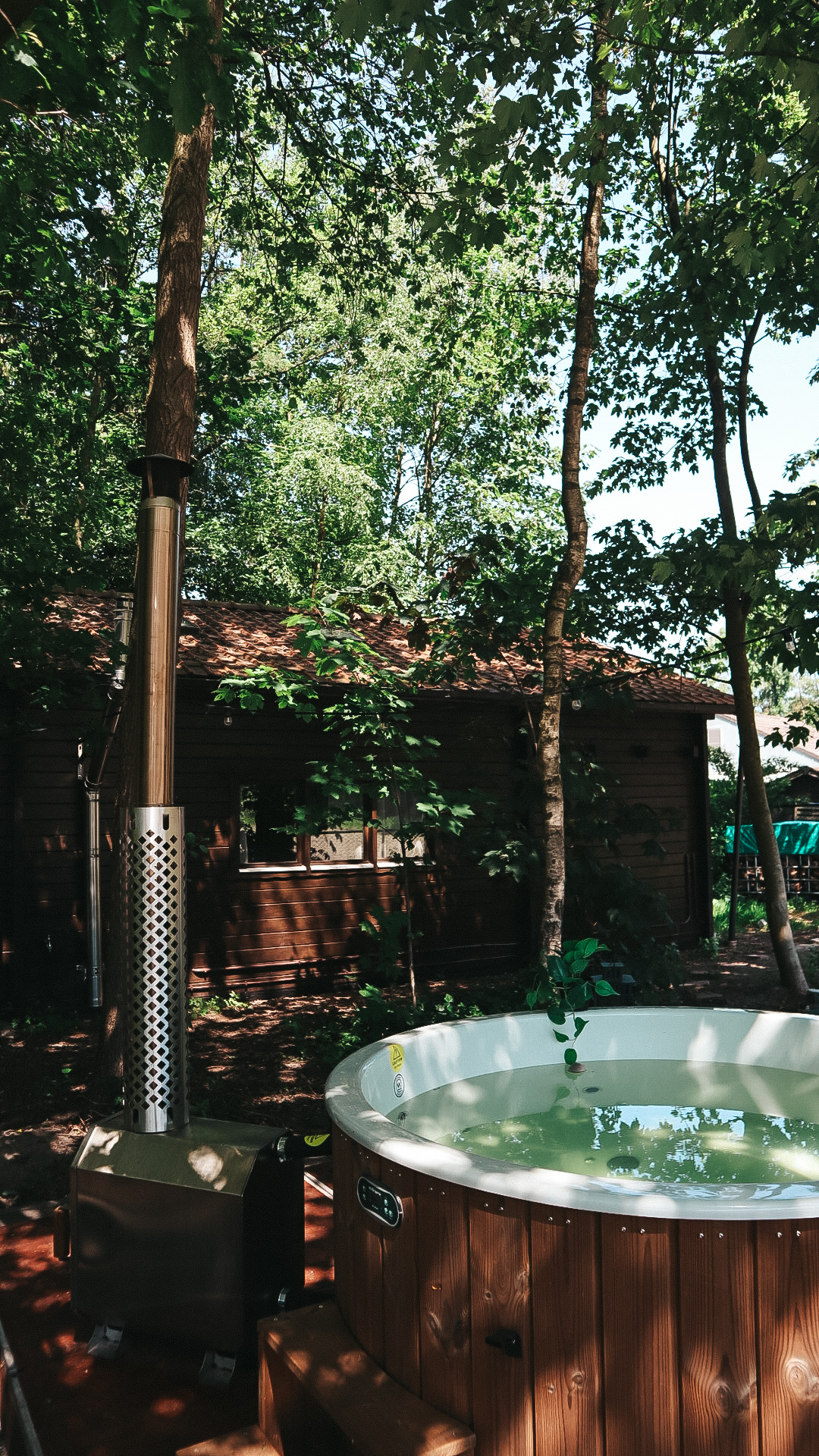 Hottub atmospheric view
